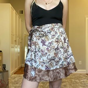 Reversible Wrap Skirt